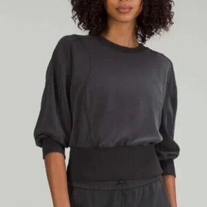 Lululemon Softstreme Ribbed-Hem Pullover
